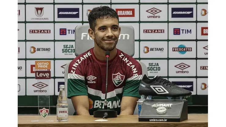 Marcelo Gonçalvez/ Fluminense- Leo Fernández, meia-atacante do Fluminense