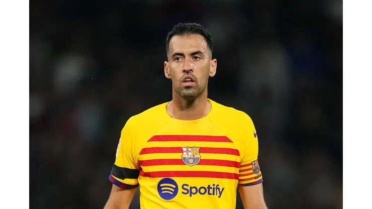 Alex Caparros/Getty Images- Sergio Busquets, ex-meia do Barcelona