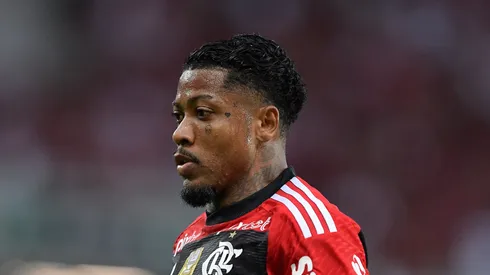 RJ – RIO DE JANEIRO – 30/04/2023 – BRASILEIRO A 2023, FLAMENGO X BOTAFOGO – Marinho jogador do Flamengo durante partida contra o Botafogo no estadio Maracana pelo campeonato BRASILEIRO A 2023. Foto: Thiago Ribeiro/AGIF