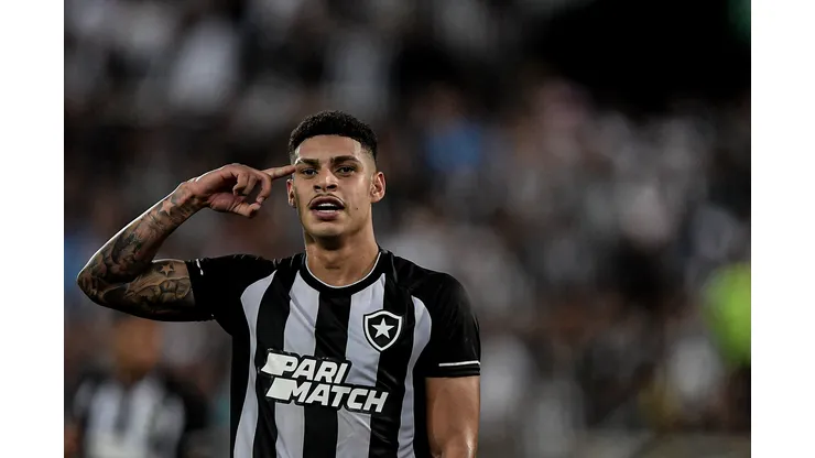 Thiago Ribeiro/AGIF- Luís Henrique, atacante do Botafogo