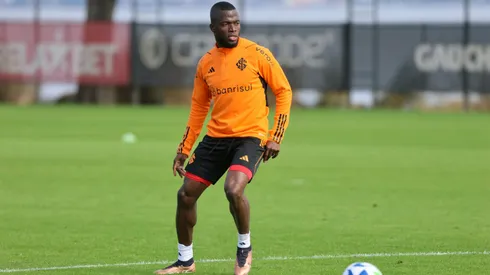 Reprodução/Internacional- Enner Valencia, centroavante do Inter