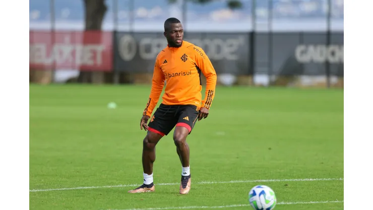 Reprodução/Internacional- Enner Valencia, centroavante do Inter