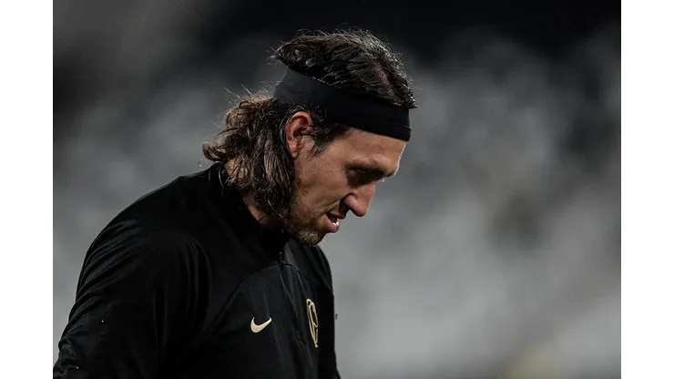 RJ - RIO DE JANEIRO - 11/05/2023 - BRASILEIRO A 2023, BOTAFOGO X CORINTHIANS -Cassio goleiro do Corinthians durante aquecimento antes da partida contra o Botafogo no estadio Engenhao pelo campeonato BRASILEIRO A 2023. Foto: Thiago Ribeiro/AGIF