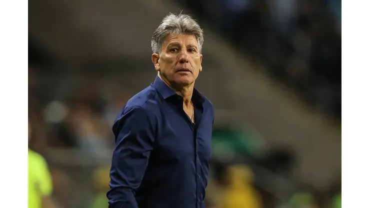 RS - PORTO ALEGRE - 17/05/2023 - COPA DO BRASIL 2023, GREMIO X CRUZEIRO - Renato Portaluppi tecnico do Gremio durante partida contra o Cruzeiro no estadio Arena do Gremio pelo campeonato Copa do Brasil 2023. Foto: Pedro H. Tesch/AGIF