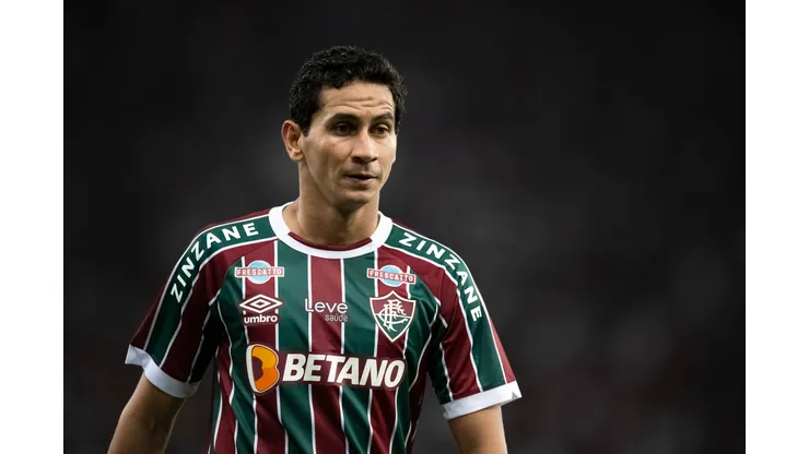 RJ - RIO DE JANEIRO - 16/05/2023 - COPA DO BRASIL 2023, FLUMINENSE X FLAMENGO - Paulo Henrique Ganso jogador do Fluminense durante partida contra o Flamengo no estadio Maracana pelo campeonato Copa do Brasil 2023. Foto: Jorge Rodrigues/AGIF