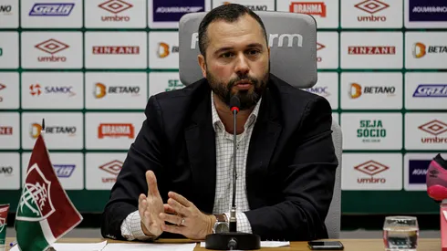 FOTO: LUCAS MERÇON/FLUMINENSE F.C. - Bittencourt recebe proposta por jogador, que não deve mais seguir no Flu.