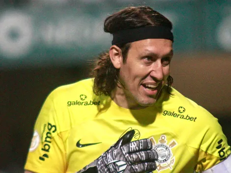 Ajudinha da trave? Cássio rebate questionamento após classificação do Corinthians na Sul-Americana