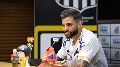 Foto: Raul Baretta/ Santos FC. - Júnior Caiçara é apresentado no Santos.