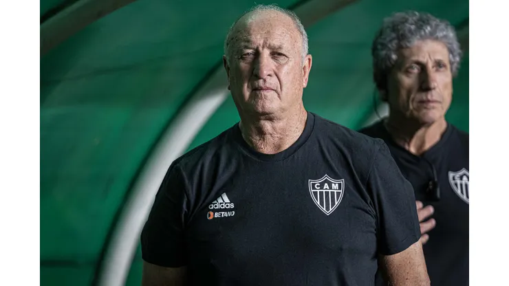 Foto: Heber Gomes/AGIF - Felipão recebe boas novas no Galo.