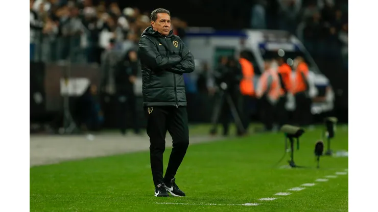 Ricardo Moreira/Getty Images- Vanderlei Luxemburgo, técnico do Corinthians