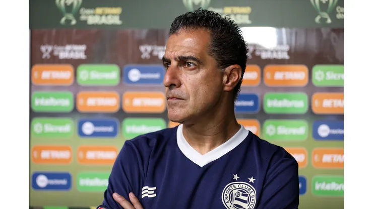 Foto: Felipe Oliveira / EC Bahia - Renato Paiva fala sobre derrota do Bahia.