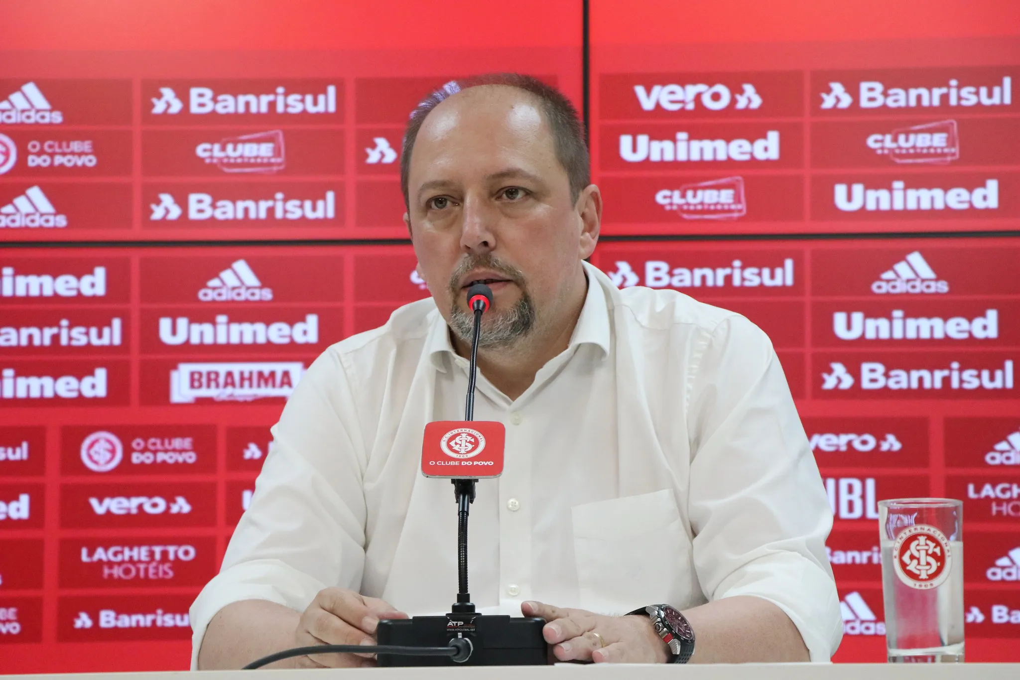 Foto Ricardo Duarte/Internacional - Alessandro Barcellos fala sobre confronto contra o Flamengo.