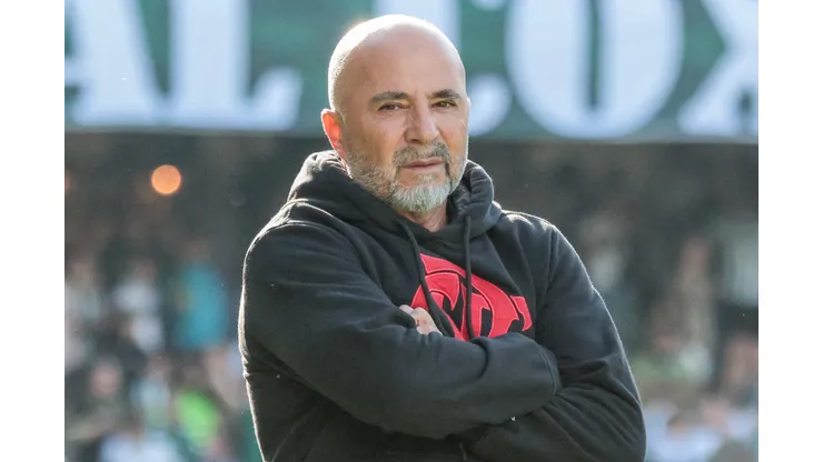 Robson Mafra/AGIF- Jorge Sampaoli, técnico do Flamengo
