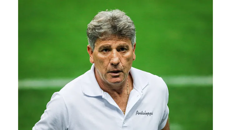 BRASILEIRO A 2020, GRÊMIO X GOIÁS - Renato Portaluppi técnico do Grêmio durante partida contra o Goiás no estádio Arena do Grêmio pelo campeonato Brasileiro A 2020.