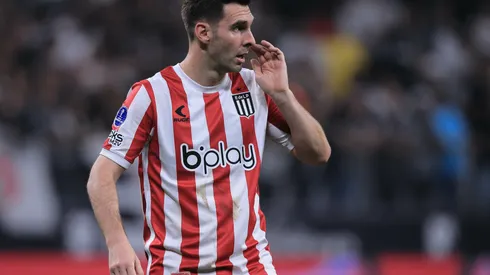 Ettore Chiereguini/AGIF- Mauro Boselli, centroavante do Estudiantes