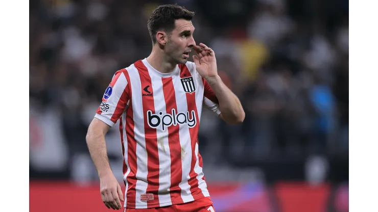Ettore Chiereguini/AGIF- Mauro Boselli, centroavante do Estudiantes