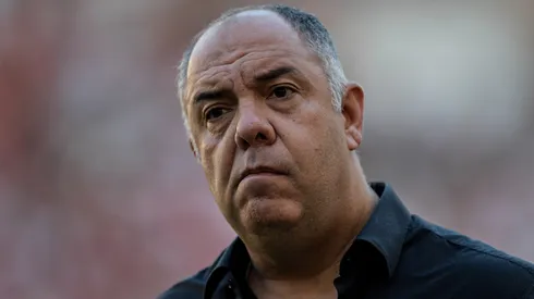 RJ – RIO DE JANEIRO – 22/07/2023 – BRASILEIRO A 2023, FLAMENGO X AMERICA – Marcos Braz dirigente do Flamengo durante partida contra o America no estadio Maracana pelo campeonato Brasileiro A 2023. Foto: Thiago Ribeiro/AGIF