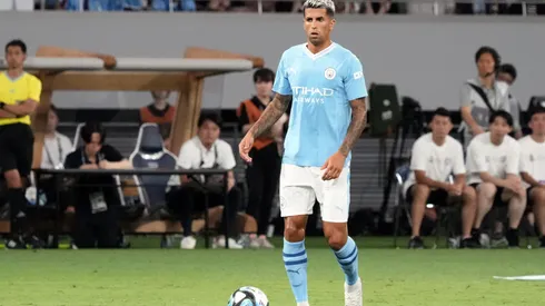 Koji Watanabe/Getty Images- João Cancelo, lateral do Manchester City