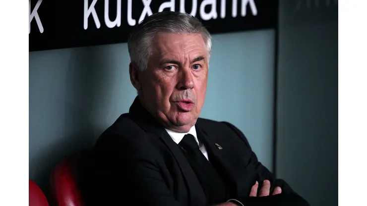 Juan Manuel Serrano Arce/Getty Images- Carlo Ancelotti, técnico do Real Madrid