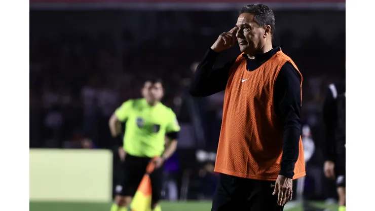 Marcello Zambrana/AGIF- Vanderlei Luxemburgo, técnico do Corinthians
