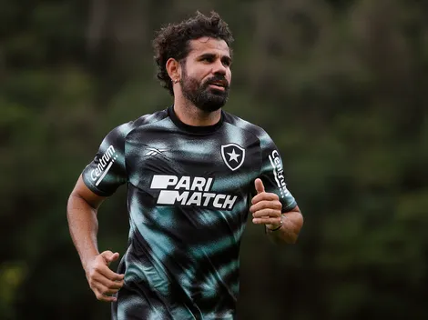 Diego Costa chama atenção e dá o que falar internamente no Botafogo