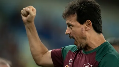 RJ – RIO DE JANEIRO – 27/06/2023 – LIBERTADORES 2023, FLUMINENSE X SPORTING CRISTAL – Fernando Diniz tecnico do Fluminense durante partida contra o Sporting Cristal no estadio Maracana pelo campeonato Libertadores 2023. Foto: Jorge Rodrigues/AGIF