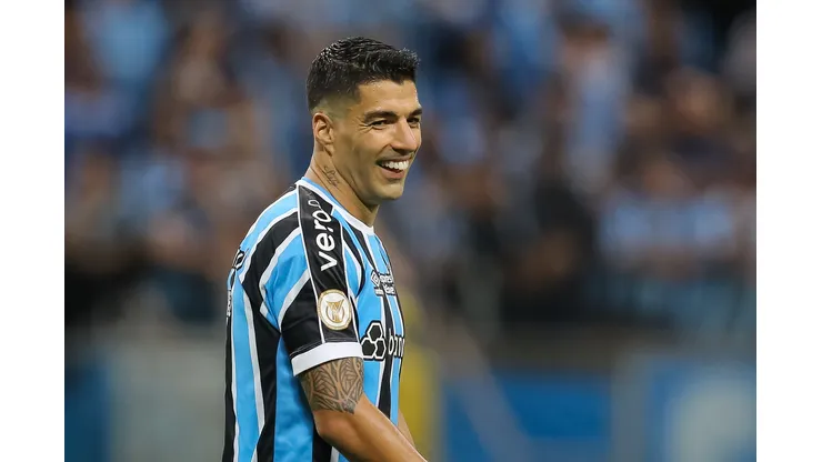 Pedro H. Tesch/AGIF- Luís Suárez, atacante do Grêmio