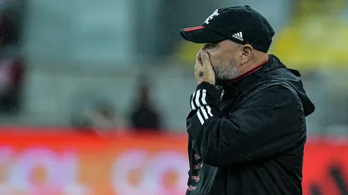 Thiago Ribeiro/AGIF- Sampaoli, técnico do Flamengo