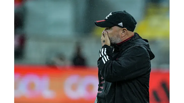 Thiago Ribeiro/AGIF- Sampaoli, técnico do Flamengo