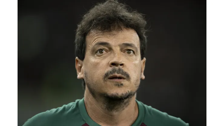 RJ - RIO DE JANEIRO - 08/08/2023 - LIBERTADORES 2023, FLUMINENSE X ARGENTINOS JUNIORS - Fernando Diniz tecnico do Fluminense durante partida contra o Argentinos Juniors no estadio Maracana pelo campeonato Libertadores 2023. Foto: Jorge Rodrigues/AGIF