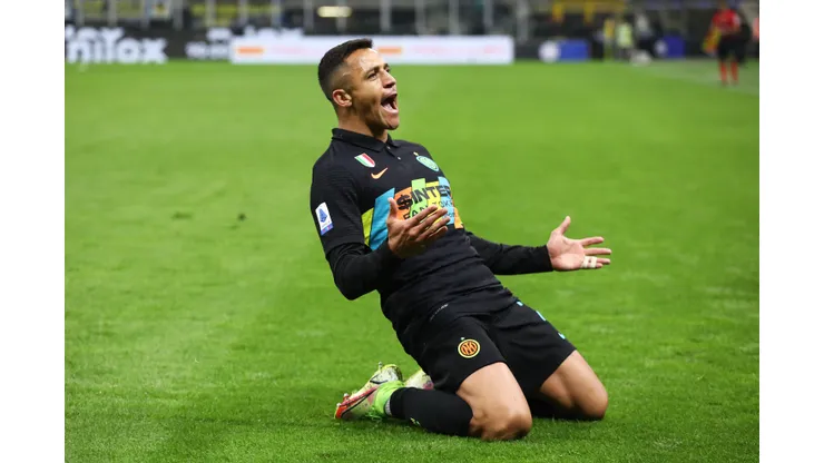 Marco Luzzani/Getty Images- Alexos Sánchez. atacante chileno