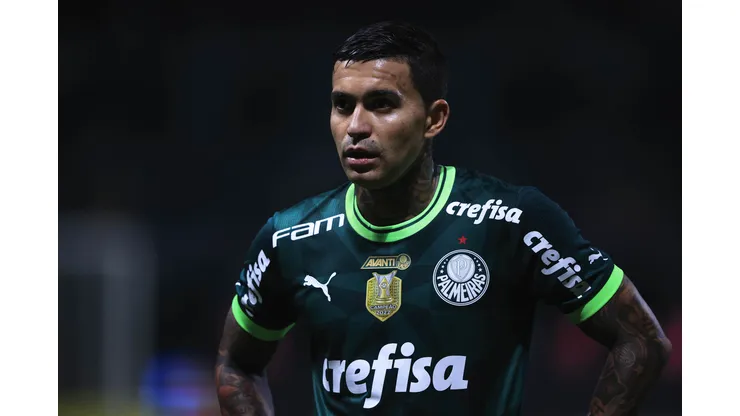 SP - SAO PAULO - 17/05/2023 - COPA DO BRASIL 2023, PALMEIRAS X FORTALEZA - Dudu jogador do Palmeiras durante partida contra o Fortaleza no estadio Arena Allianz Parque pelo campeonato Copa do Brasil 2023. Foto: Ettore Chiereguini/AGIF