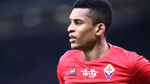 STADIO GIUSEPPE MEAZZA, MILANO, ITALY – 2020/01/29: Dalbert of Acf Fiorentina during the the Coppa Italia match between Fc Internazionale and Acf Fiorentina. FC Internazionale wins 2-1 over Acf Fiorentina. (Photo by Marco Canoniero/LightRocket via Getty Images)