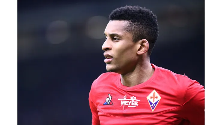 STADIO GIUSEPPE MEAZZA, MILANO, ITALY - 2020/01/29: Dalbert of Acf Fiorentina during the the Coppa Italia match between Fc Internazionale and Acf Fiorentina. FC Internazionale wins 2-1 over Acf Fiorentina. (Photo by Marco Canoniero/LightRocket via Getty Images)