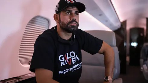 Foto: Pedro Souza / Atlético - Diego Costa está voltando ao Brasil.