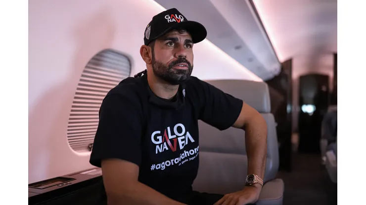 Foto: Pedro Souza / Atlético - Diego Costa está voltando ao Brasil.