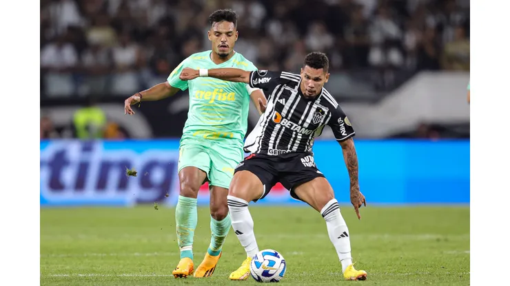 Gilson Lobo/AGIF- Atlético-MG e Palmeiras no duelo de ida pela Libertadores 2023