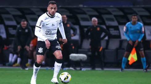 Foto: Marcello Zambrana/AGIF – Maycon fala sobre classificação do Corinthians na Sul-Americana.