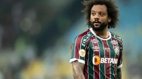 RJ – RIO DE JANEIRO – 05/08/2023 – BRASILEIRO A 2023, FLUMINENSE X PALMEIRAS – Marcelo jogador do Fluminense durante partida contra o Palmeiras no estadio Maracana pelo campeonato Brasileiro A 2023. Foto: Jorge Rodrigues/AGIF