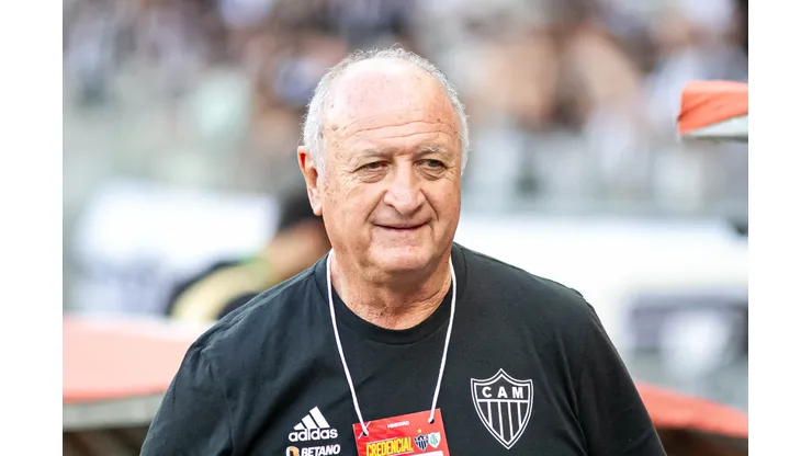 Fernando Moreno/AGIF- Felipão, técnico do Atlético-MG