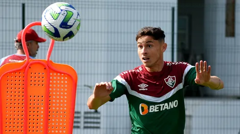 FOTO DE MAILSON SANTANA/FLUMINENSE FC - Diogo Barbosa fala sobre adaptação ao estilo de Diniz.