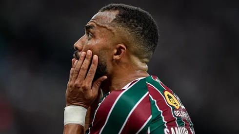 RJ – RIO DE JANEIRO – 24/08/2023 – LIBERTADORES 2023, FLUMINENSE X OLIMPIA – Samuel Xavier jogador do Fluminense durante partida contra o Olimpia no estadio Maracana pelo campeonato Libertadores 2023. Foto: Thiago Ribeiro/AGIF