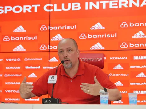 Declaração de Barcellos sobre Coudet às vésperas da Libertadores FERVE no Internacional