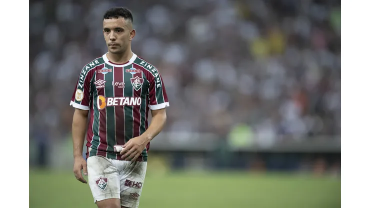 RJ - RIO DE JANEIRO - 20/09/2023 - BRASILEIRO A 2023, FLUMINENSE X CRUZEIRO - Leo Fernandez jogador do Fluminense durante partida contra o Cruzeiro no estadio Maracana pelo campeonato Brasileiro A 2023. Foto: Jorge Rodrigues/AGIF