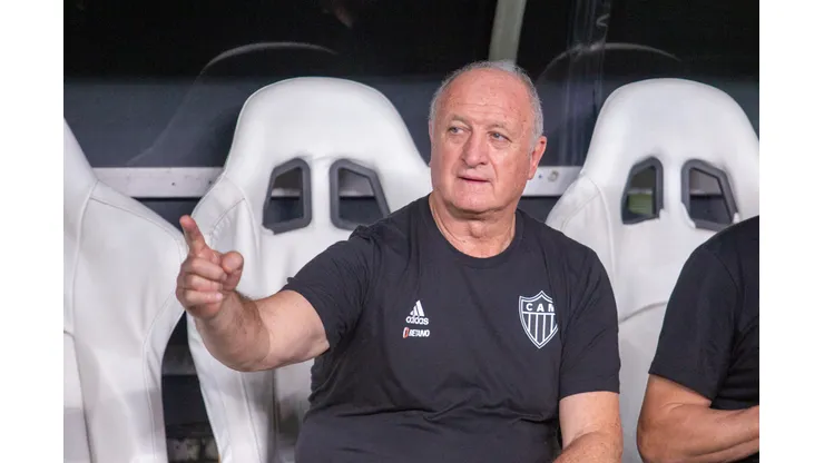 Lucas Emanuel/AGIF- Felipão, técnico do Atlético-MG