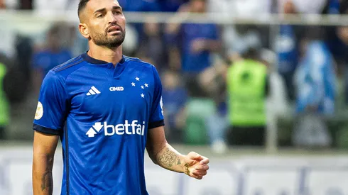 MG – BELO HORIZONTE – 23/07/2023 – BRASILEIRO A 2023, CRUZEIRO X GOIAS – Gilberto jogador do Cruzeiro durante partida contra o Goias no estadio Independencia pelo campeonato Brasileiro A 2023. Foto: Fernando Moreno/AGIF