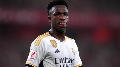 Vinícius Jr., atacante do Real Madrid. Foto: Juan Manuel Serrano Arce/Getty Images