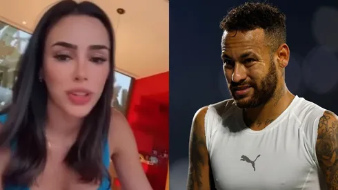 Foto Esq.: Reprodução/Arquivo Pessoal e Foto Dir.: Francois Nel/Getty Images – Bruna Biancardi e Neymar