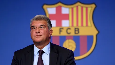 David Ramos/ Getty Images- Joan Laporta, presidente do Barcelona