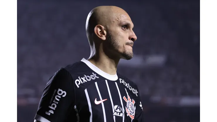 Marcello Zambrana/AGIF- Fábio Santos, lateral-esquerdo do Corinthians